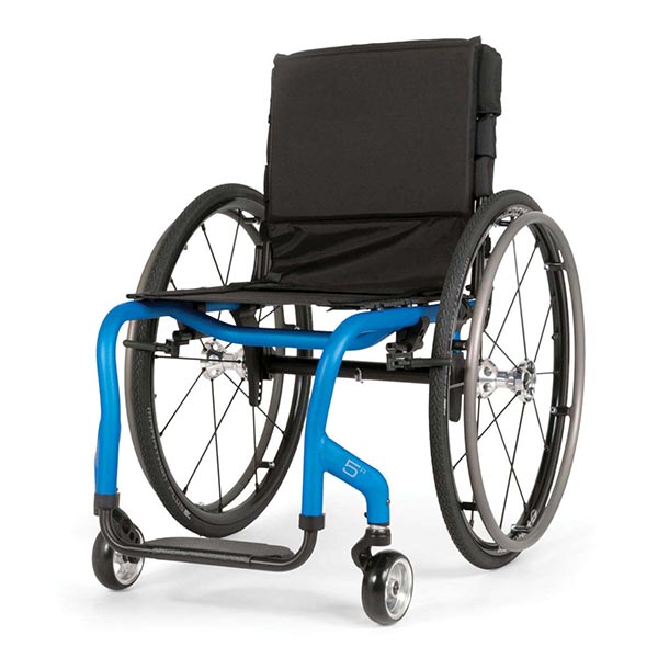 Sunrise Medical Quickie 5R Lightweight Rigid Wheelchair front view