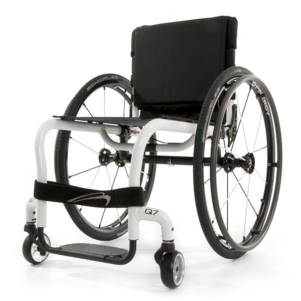 Sunrise Medical Quickie Q7 Lightweight Manual Wheelchair front view