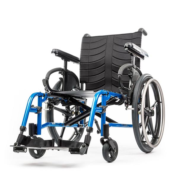 Sunrise Medical Quickie QXi Folding Manual Wheelchair front view