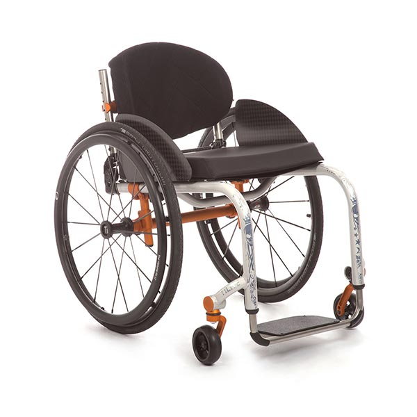TiLite Aero Z Lightweight Rigid Manual Wheelchair front view