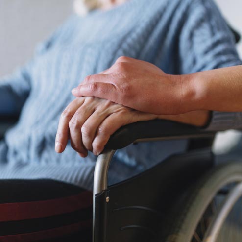 caregiver of a loved one with a disability