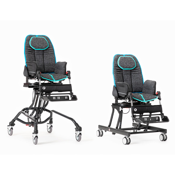 Bug pediatric tilt-in-space wheelchair adjustable bases