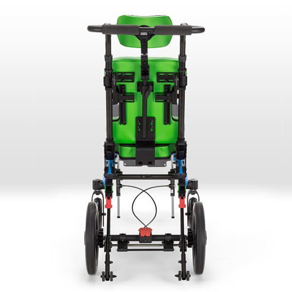 Ki Mobility Little Wave Flip Pediatric Wheelchair back view