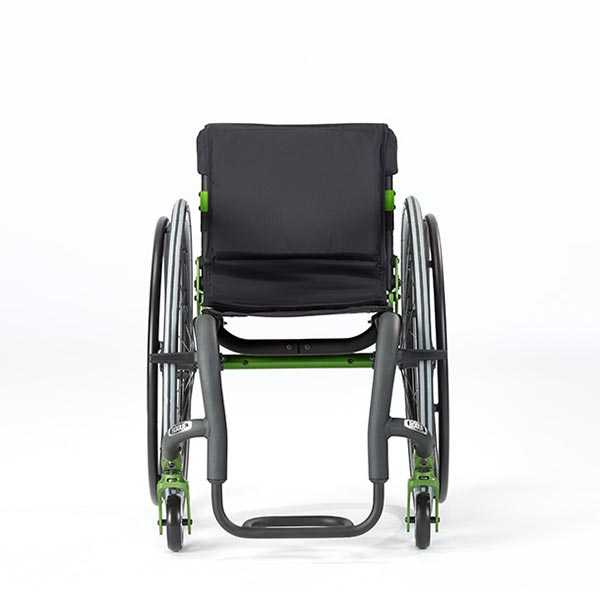 Ki Mobility Rogue XP Pediatric Wheelchair front view