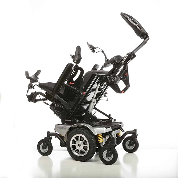 Vector Rehab Tilt & Recline Power Wheelchair With tilt