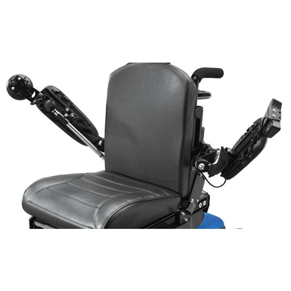 Permobil M300 PS Jr. Pediatric Power Wheelchair flip-away armrests