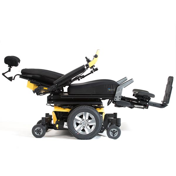 Quantum Q6 Edge 2.0 MWD Power Wheelchair reclined