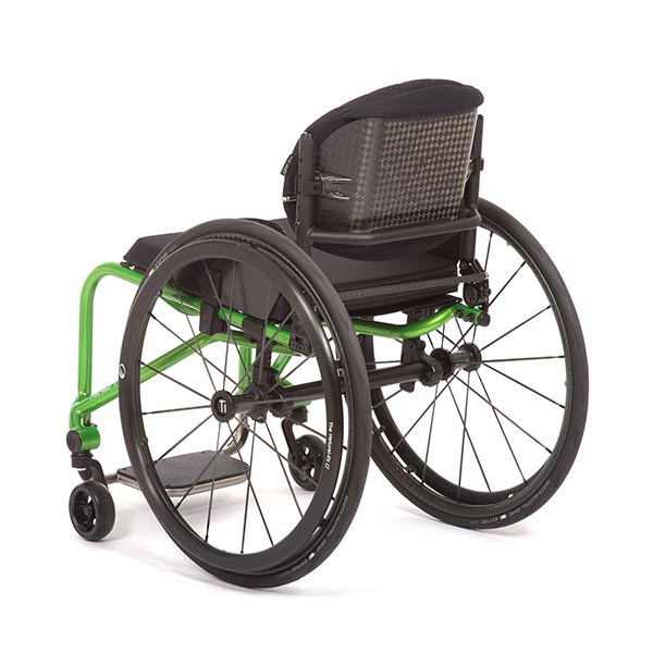 TiLite Aero T Lightweight Rigid Manual Wheelchair back view