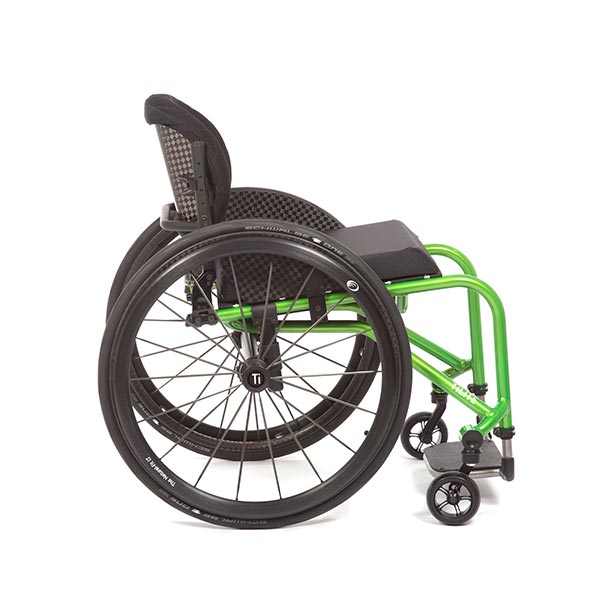 TiLite Aero T Lightweight Rigid Manual Wheelchair side view